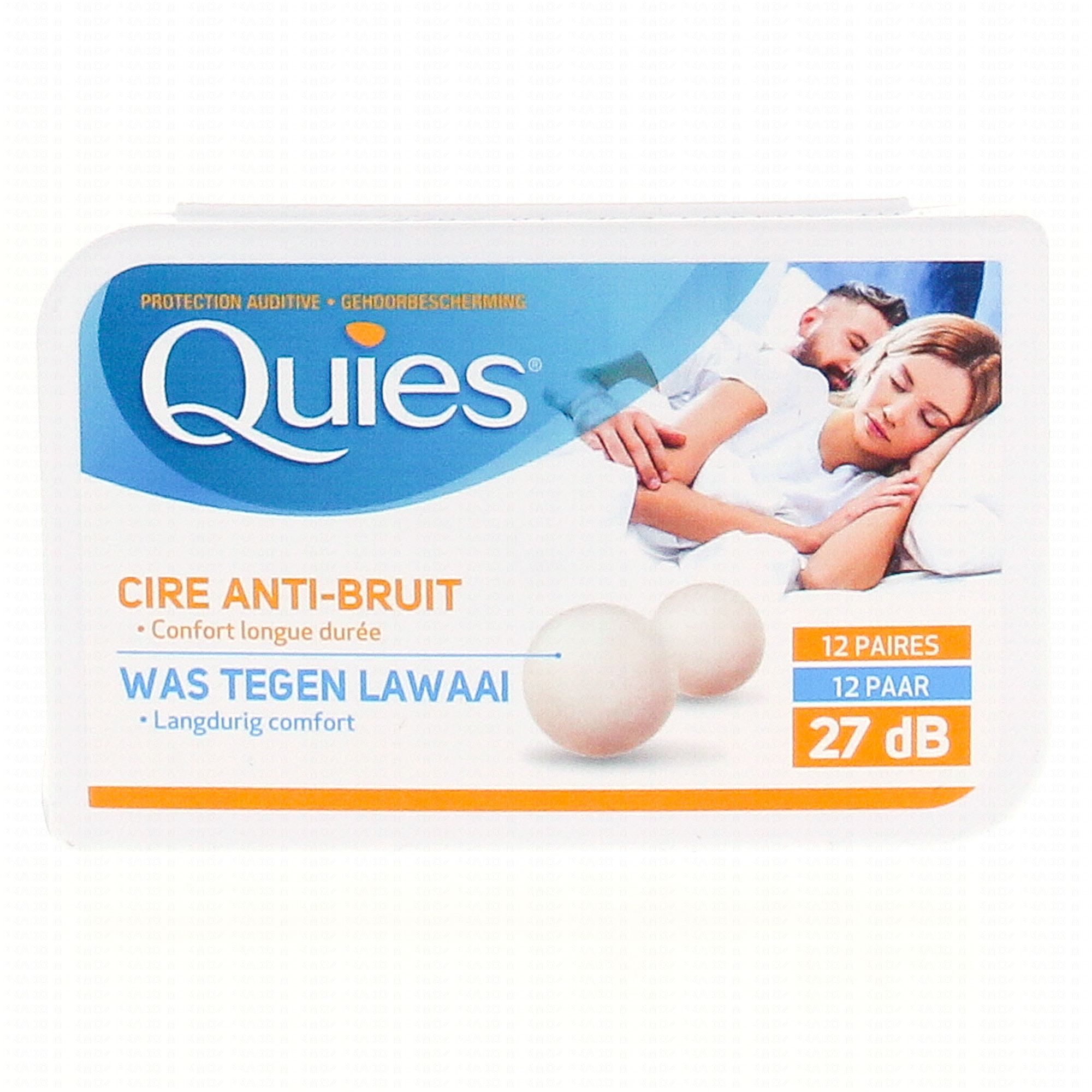 QUIES Mousse Anti-Bruit Boite de 12