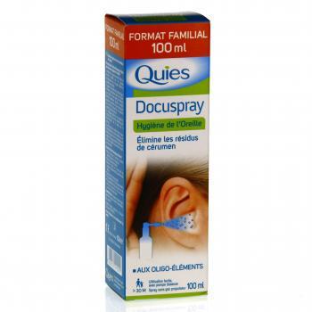 QUIES Docuspray hygiène de l'oreille spray 100ml