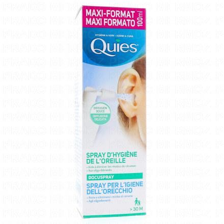 QUIES Docuspray hygi&egrave;ne de l'oreille spray 100ml
