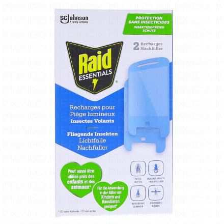 RAID Recharges pour piège lumineux x2