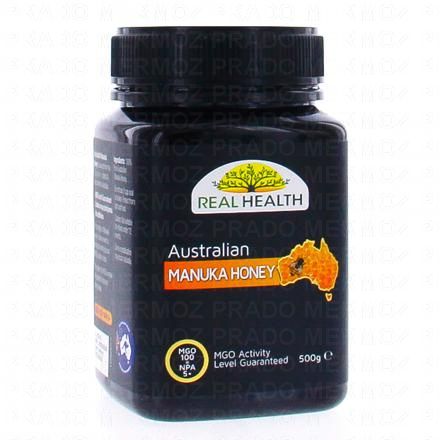 REAL HEALTH Miel manuka mgo 100 npa5+ pot de 500g