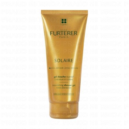 RENE FURTERER Solaire gel douche nutritif tube 200ml 2