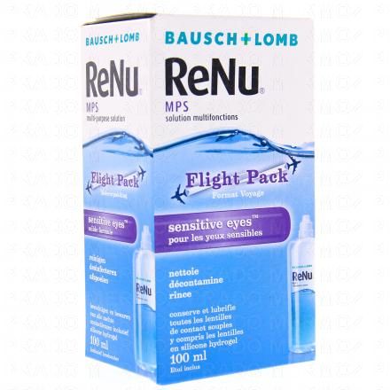 RENU - Sensitive eyes solution lentilles 100ml BAUSCH & LOMB 2