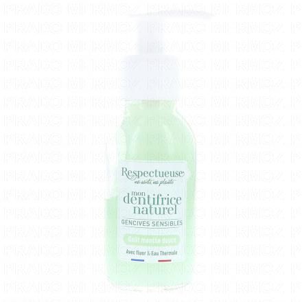 RESPECTUEUSE Mon Dentifrice naturel Gencives Sensibles 80ml