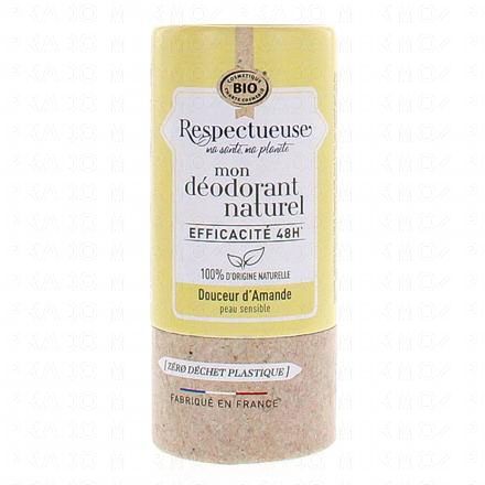 RESPECTUEUSE Mon déodorant naturel douceur d'amande bio 50g