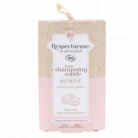 RESPECTUEUSE Shampooing solide nutritif Bio 75g