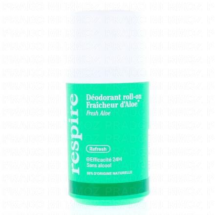 RESPIRE Déodorant Roll on Fraîcheur d'Aloé 50ml