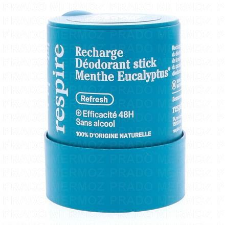 RESPIRE Déodorant Stick Menthe Eucalyptus (eco-recharge 50g)