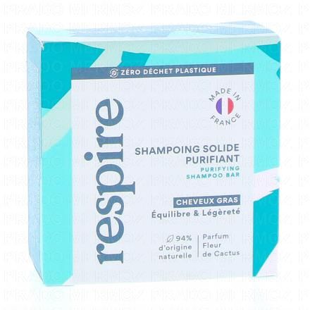 RESPIRE Shampooing solide purifiant 75g