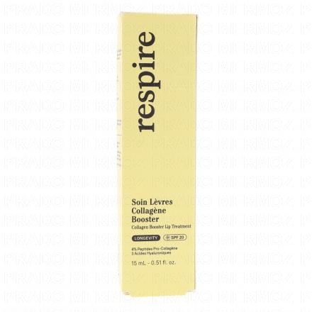 RESPIRE Soin Lèvres Collagène Booster SPF20 15ml