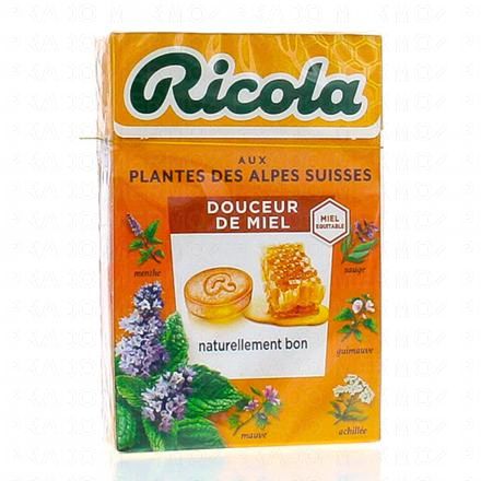 RICOLA Bonbons aux plantes suisses gout douceur de miel 50g