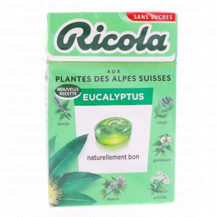 RICOLA Bonbons aux plantes suisses goût eucalyptus (50 g)
