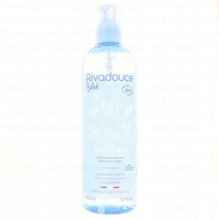 RIVADOUCE Eau nettoyante bébé bio 500ml