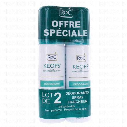 ROC KEOPS Déodorant Spray (2*100ml)