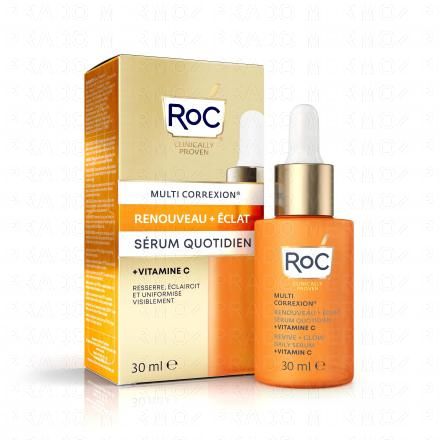 ROC Multi Correxion renouveau + éclat sérum quotidien 30ml