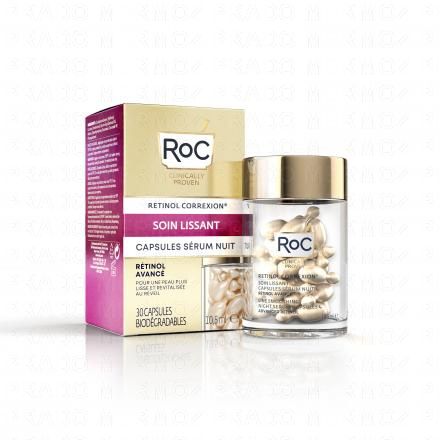 ROC Rétinol conexion Soin lissant Capsules sérum nuit (30 capsules)