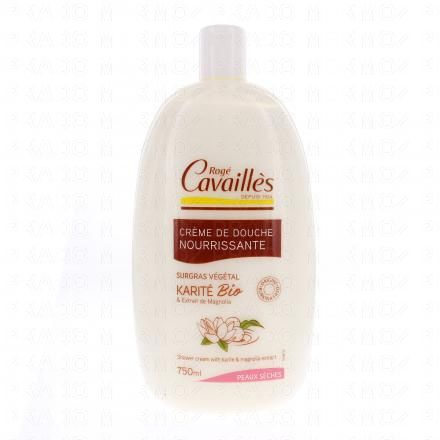 CAVAILLÈS Crème de douche beurre de karité & magnolia (flacon 750ml)