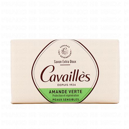 ROGÉ CAVAILLÈS Savon surgras extra doux amande verte pain de 250g