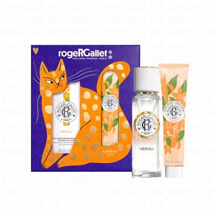 ROGER & GALLET Coffret Eau Parfumée Bienfaisante Néroli 30ml et sa Crème Mains