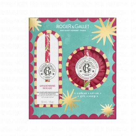ROGER & GALLET Coffret Eau Parfumée Gingembre Rouge 30ml 2