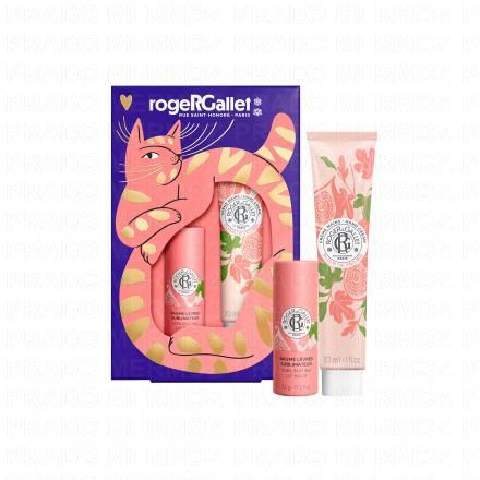 ROGER & GALLET Coffret Duo Fleur de Figuier, Baume Lèvres et Crème Mains