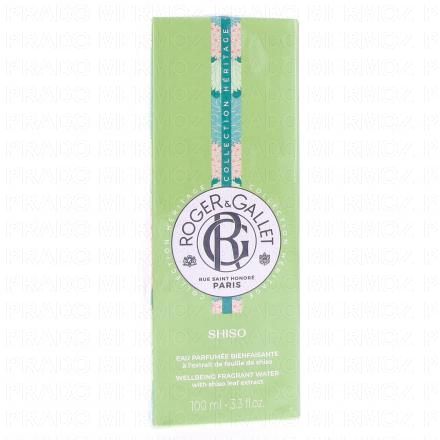 ROGER & GALLET Eau parfumée bienfaisante shiso 100 ml