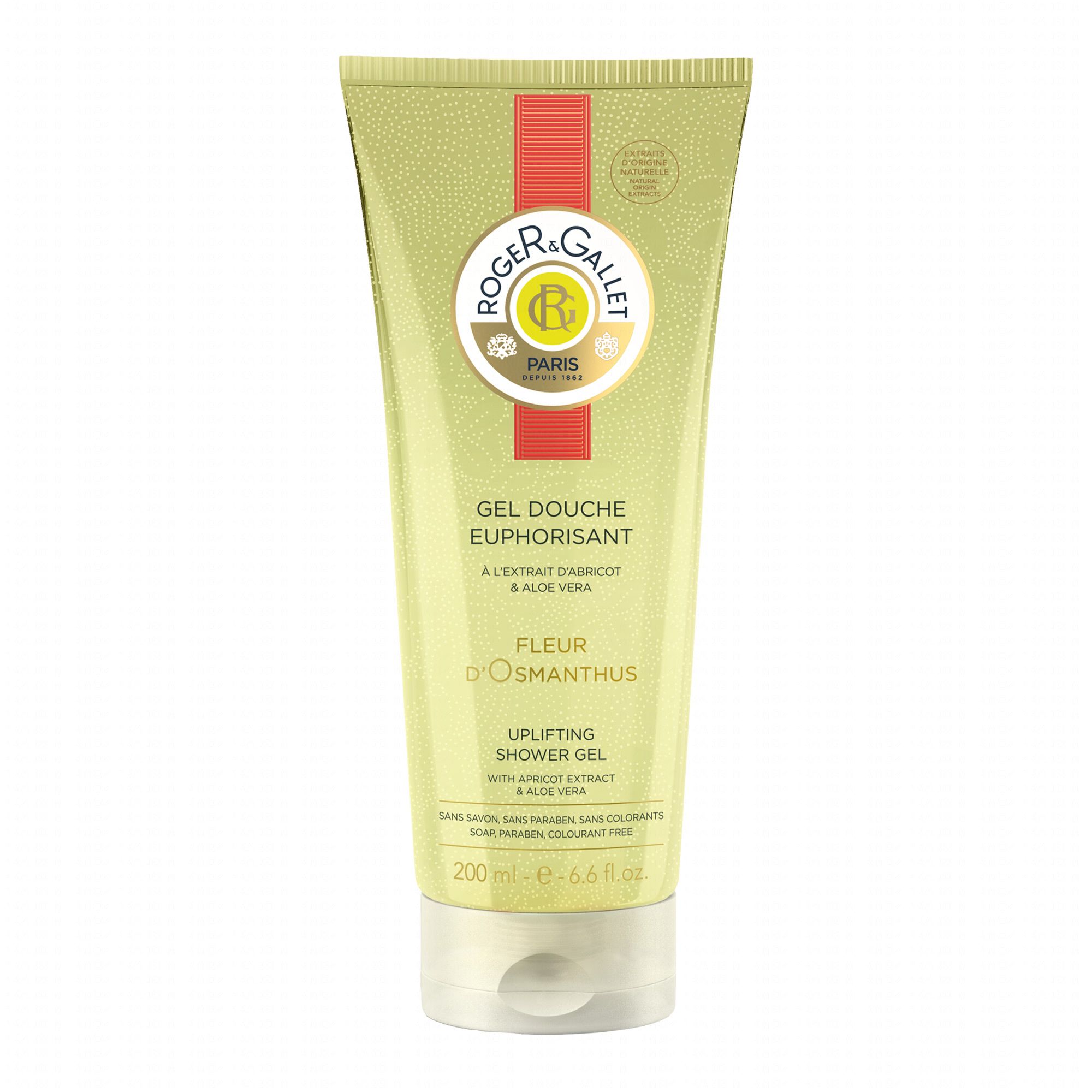 Roger Gallet Fleur D Osmanthus Gel Douche Fraîcheur Euphorisant Tube 200ml