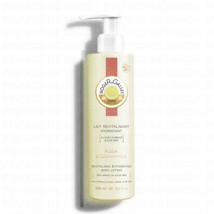 ROGER & GALLET Lait Sorbet revitalisant fleur d'osmanthus flacon pompe 400ml