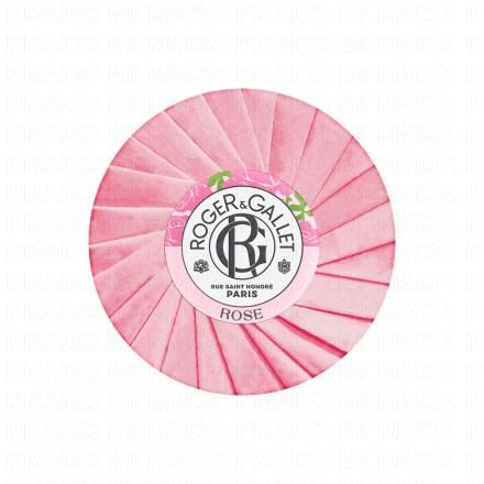 ROGER & GALLET Savon pain bienfaisant rose (1 savon 100g)