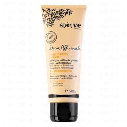 SAEVE Detox Officinale Masque détox intense tube 75ml