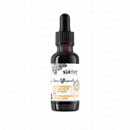 SAEVE Detox Officinale Sérum botanique bouclier détox anti-oxydant flacon compte gouttes 30ml