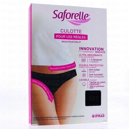 SAFORELLE Culotte ultra absorbante pour les règles (taille 42)