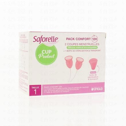 SAFORELLE Cup confort Pack confort 12h (taille 1)
