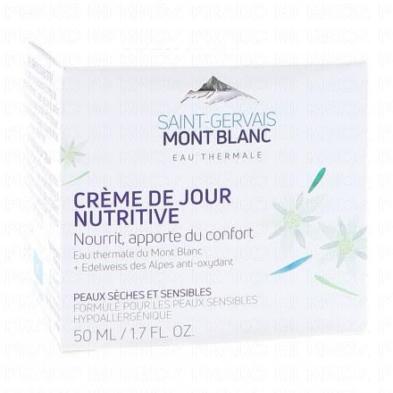 SAINT-GERVAIS MONT BLANC Crème de jour nutritive pot 50ml 3
