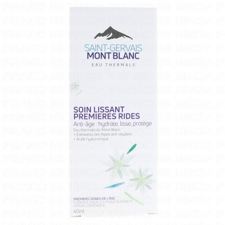 SAINT-GERVAIS MONT BLANC Soin lissant premi&egrave;res rides tube 40ml