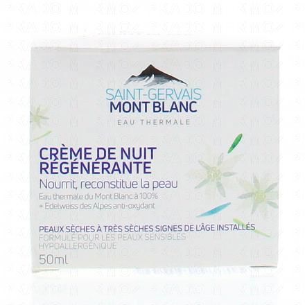 SAINT-GERVAIS MONT BLANC Crème de nuit régénérante pot 50 ml 2