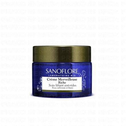 SANOFLORE Crème merveilleuse riche io 50 ml