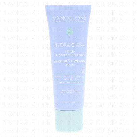 SANOFLORE Hydra Ciana - Fluide Hydratant Apaisant Bio 50ml
