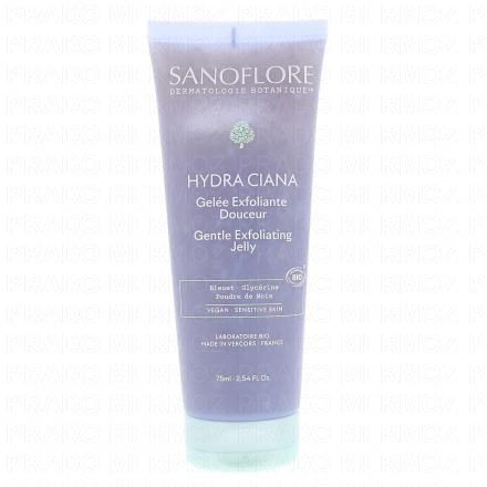 SANOFLORE Hydra Ciana - Gelée Exfoliante Douceur Bio 75ml