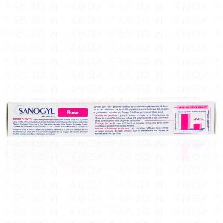 SANOGYL Dentifrice rose soin gencives sensibles lot de 2 tubes de 75 ml