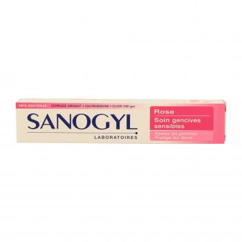 SANOGYL Dentifrice rose soin gencives sensibles tube de 75ml