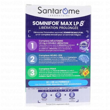 SANTAROME Somnifor Max LP 8h 15 comprimés