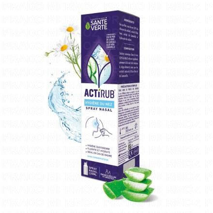 SANTE VERTE ActiRub - Spray nasal hygiène du nez 120ml