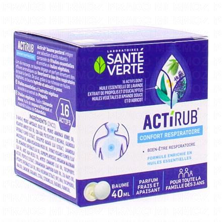 SANTÉ VERTE Actirub Enfant Baume pectoral 40ml