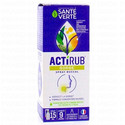 SANTÉ VERTE Actirub Voies respiratoires 15ml