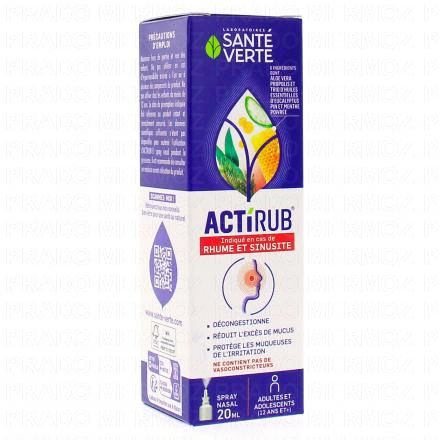 SANTÉ VERTE Actirub spray nasal 20ml 3
