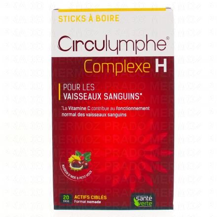 SANTÉ VERTE Circulymphe Complexe H 20 sticks