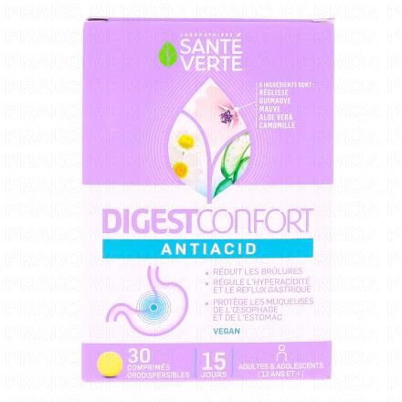 SANTE VERTE Digest Confort Antiacid 30 comprimés