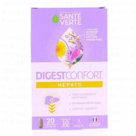 SANTÉ VERTE Digest confort Hepato 20 comprimés