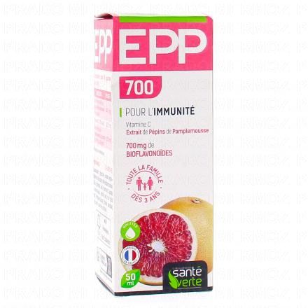 SANTÉ VERTE EPP700 extrait de pépins de pamplemousse flacon 50ml